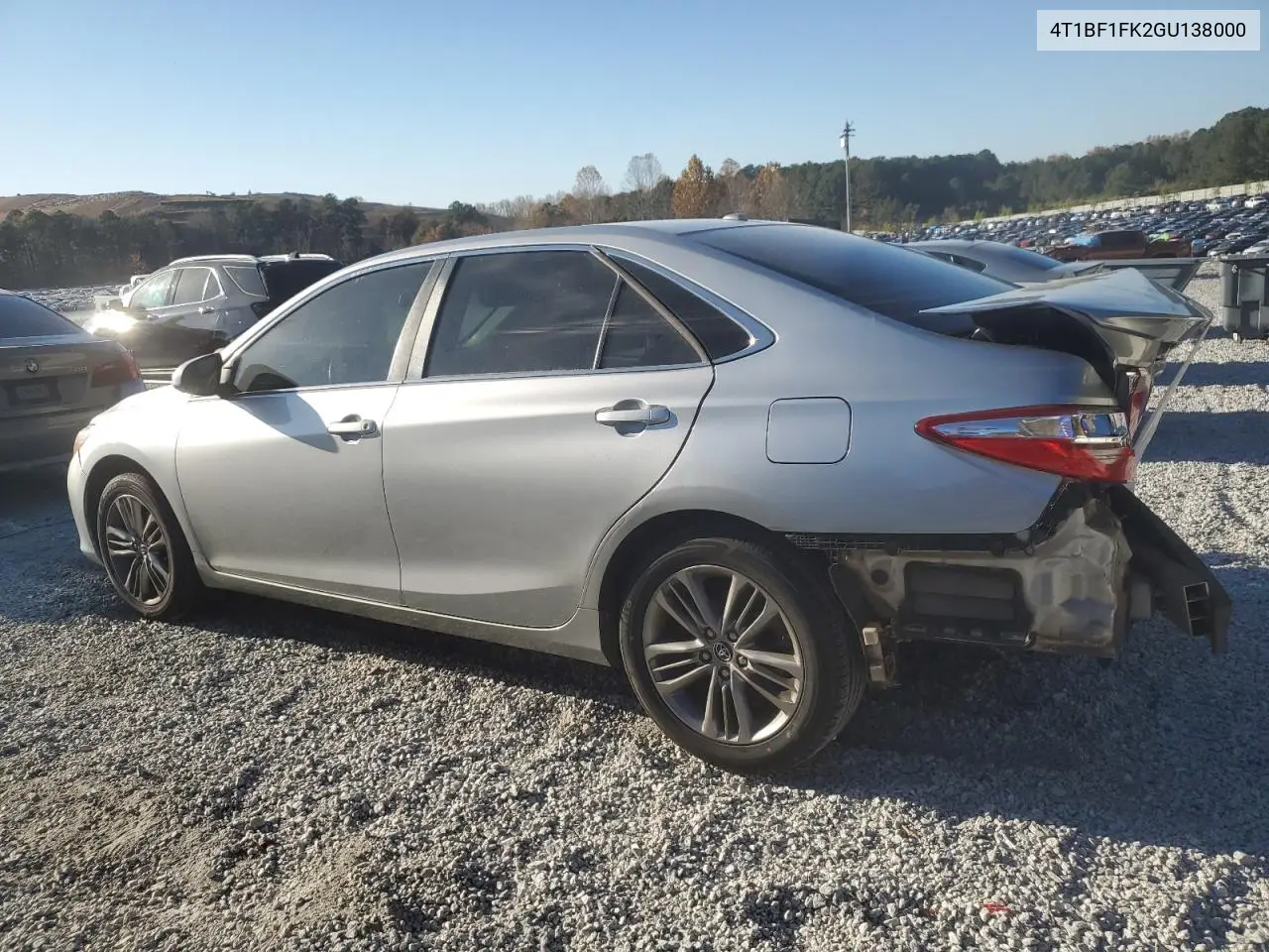 4T1BF1FK2GU138000 2016 Toyota Camry Le