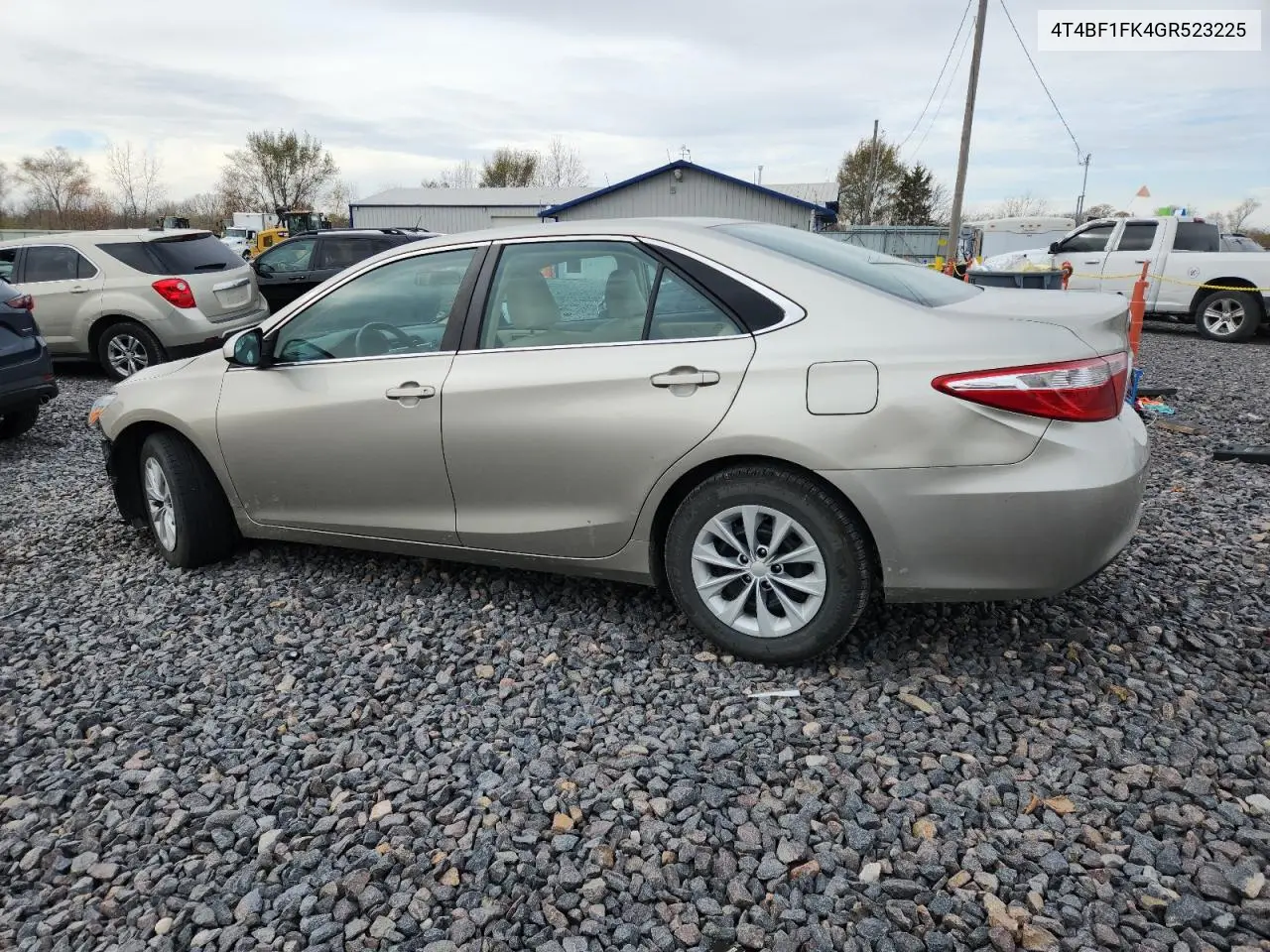 4T4BF1FK4GR523225 2016 Toyota Camry Le