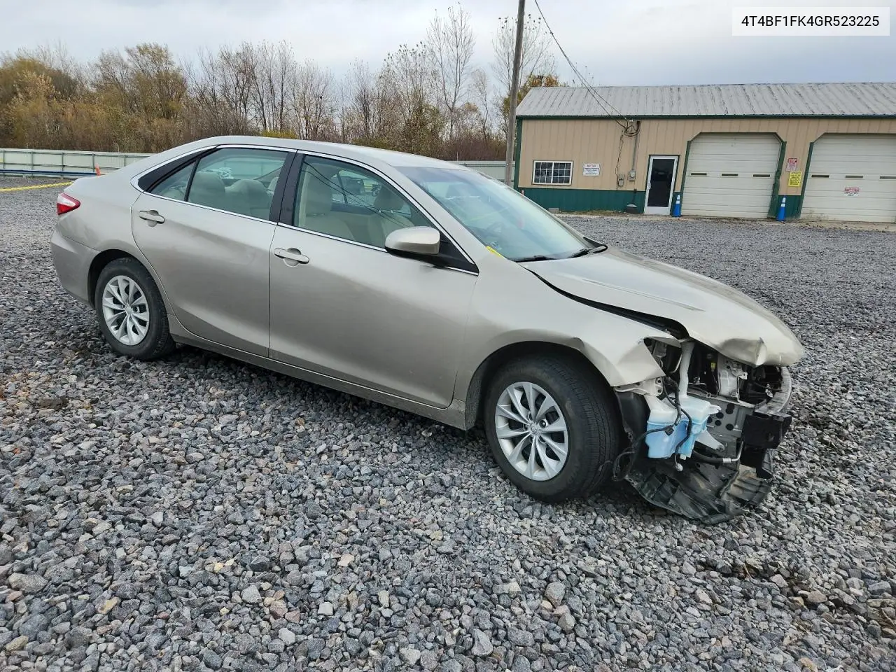 4T4BF1FK4GR523225 2016 Toyota Camry Le