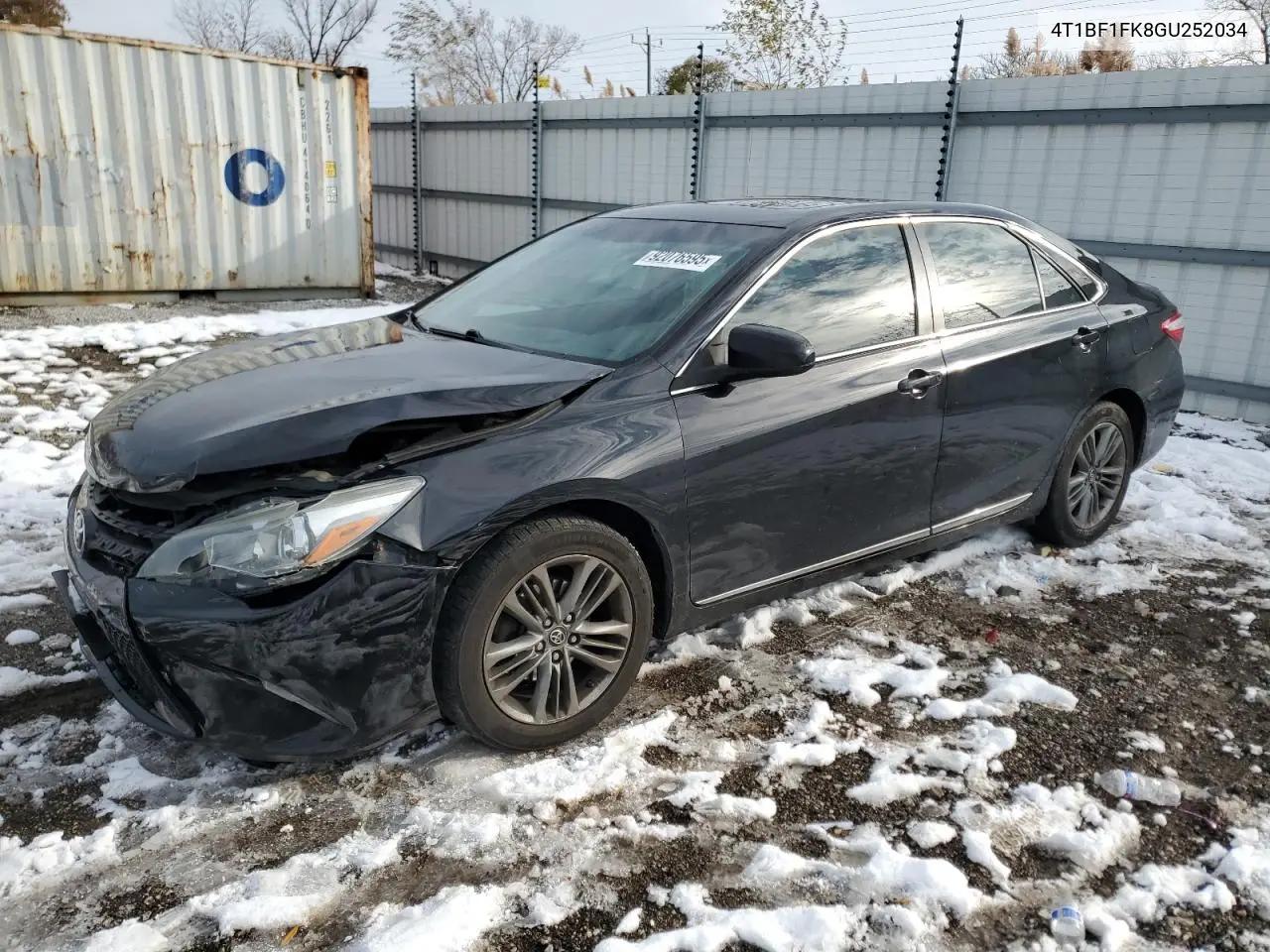 4T1BF1FK8GU252034 2016 Toyota Camry Le