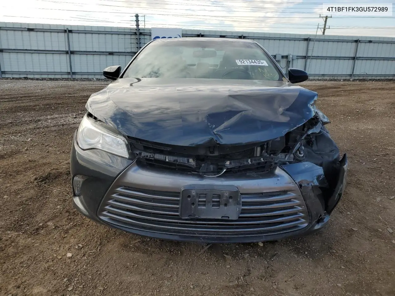 4T1BF1FK3GU572989 2016 Toyota Camry Le