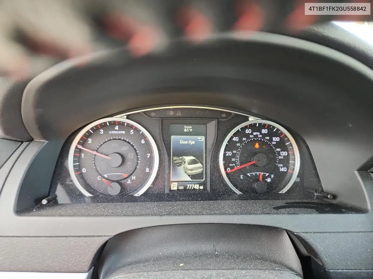 4T1BF1FK2GU558842 2016 Toyota Camry Le