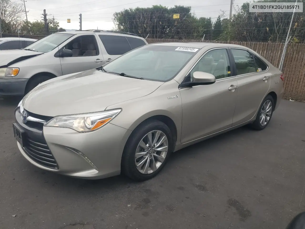 4T1BD1FK2GU185971 2016 Toyota Camry Hybrid