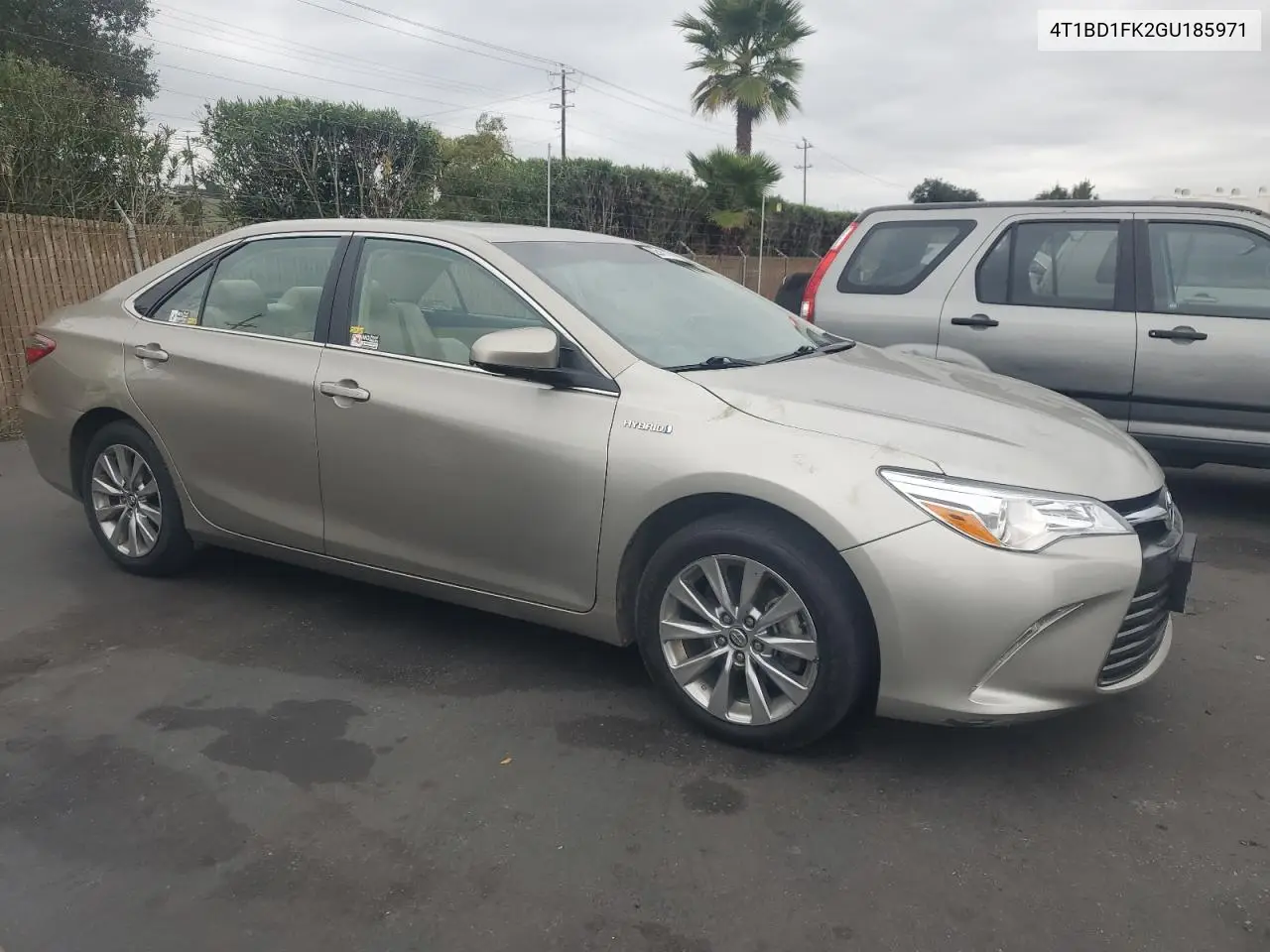 4T1BD1FK2GU185971 2016 Toyota Camry Hybrid
