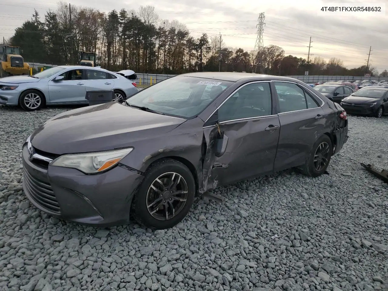4T4BF1FKXGR548632 2016 Toyota Camry Le
