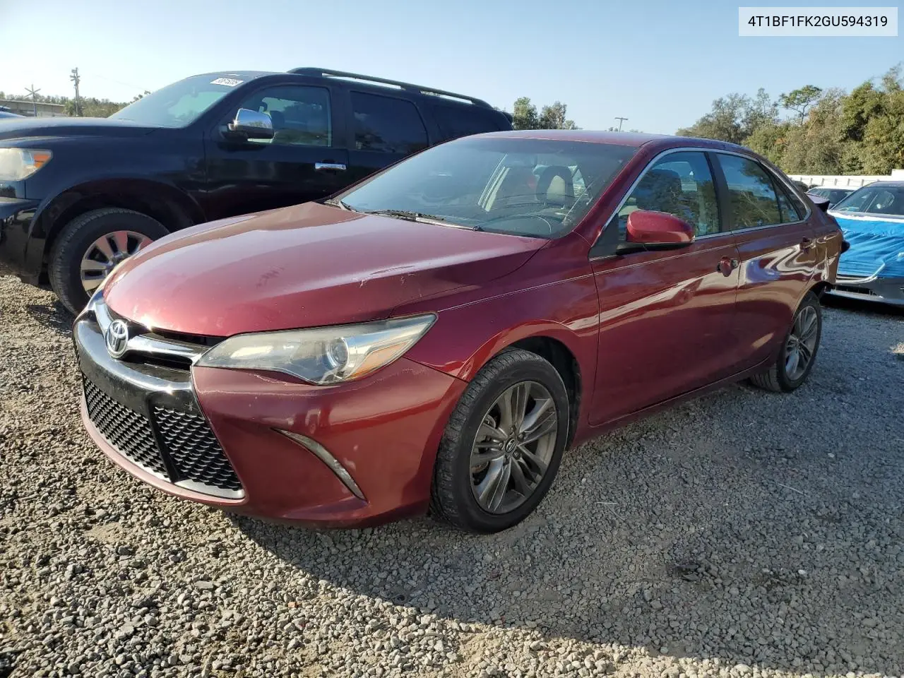 4T1BF1FK2GU594319 2016 Toyota Camry Le