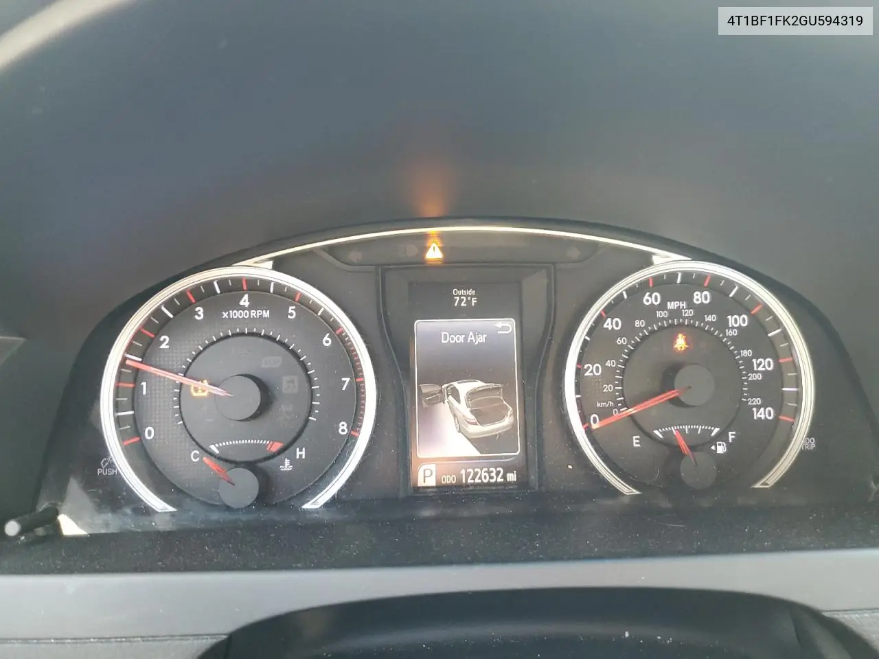 4T1BF1FK2GU594319 2016 Toyota Camry Le
