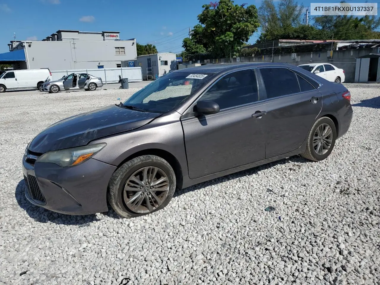 4T1BF1FKXGU137337 2016 Toyota Camry Le