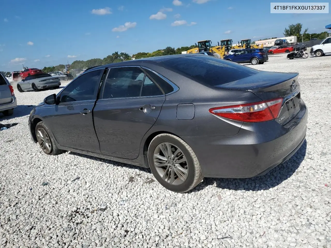 4T1BF1FKXGU137337 2016 Toyota Camry Le