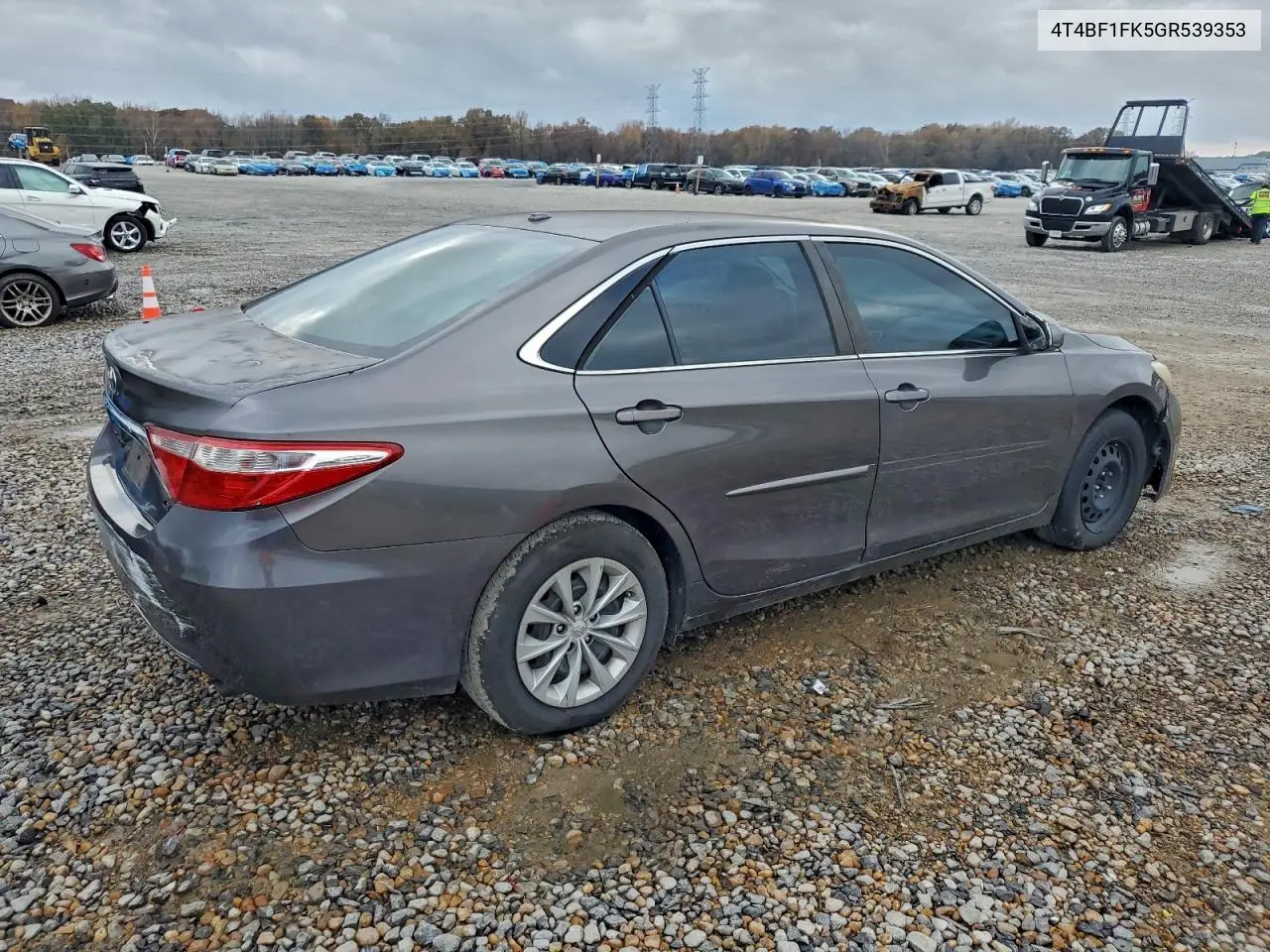 4T4BF1FK5GR539353 2016 Toyota Camry Le