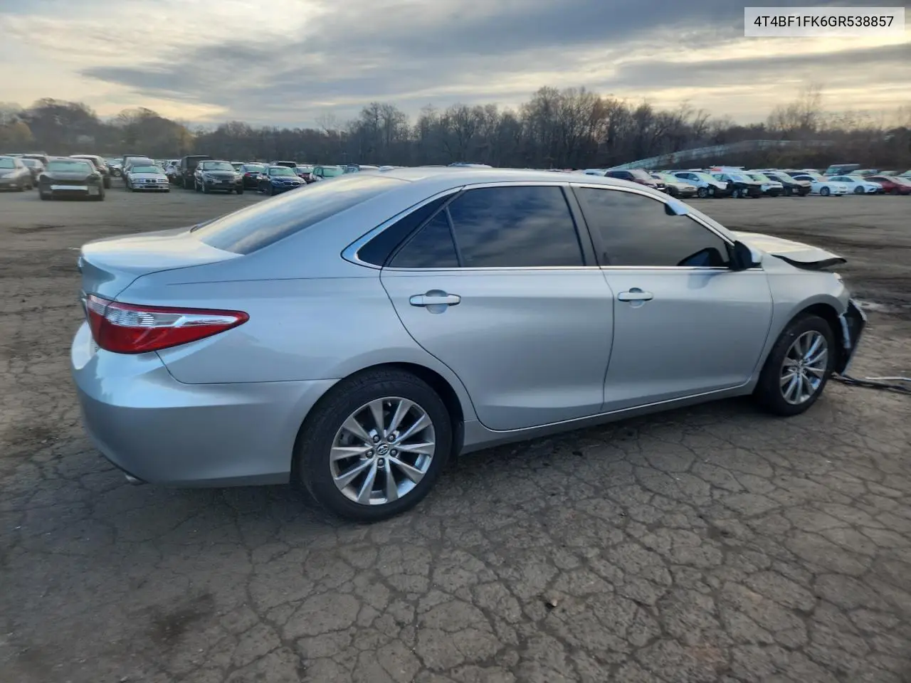 4T4BF1FK6GR538857 2016 Toyota Camry Le