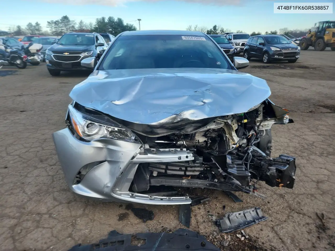 4T4BF1FK6GR538857 2016 Toyota Camry Le