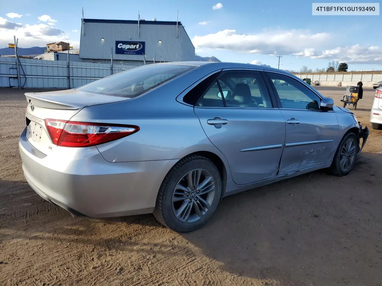 4T1BF1FK1GU193490 2016 Toyota Camry Le