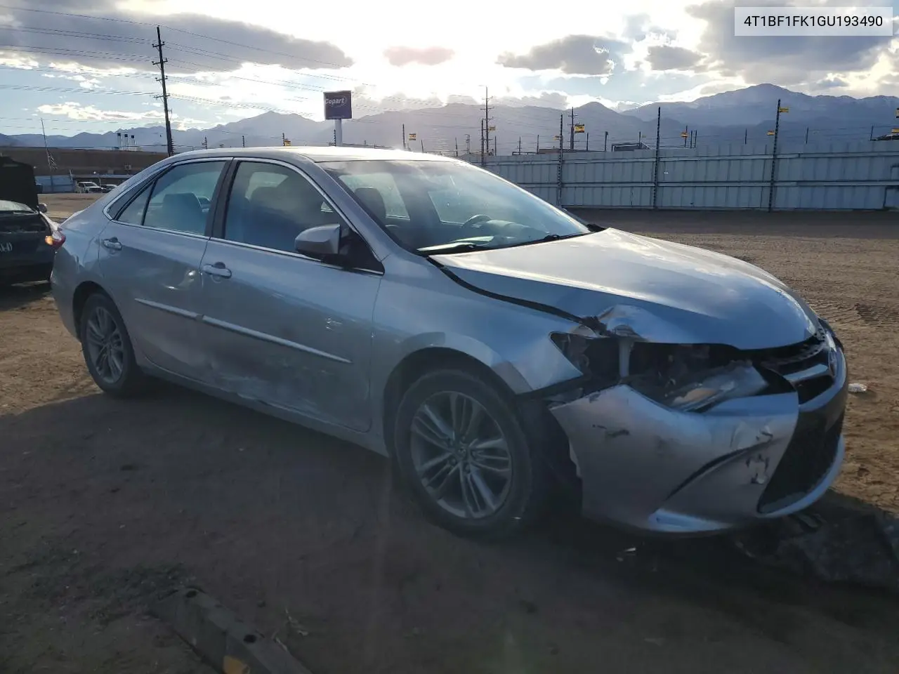 4T1BF1FK1GU193490 2016 Toyota Camry Le