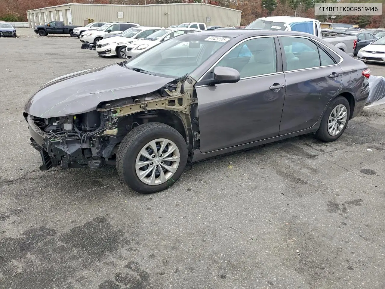 4T4BF1FK0GR519446 2016 Toyota Camry Le