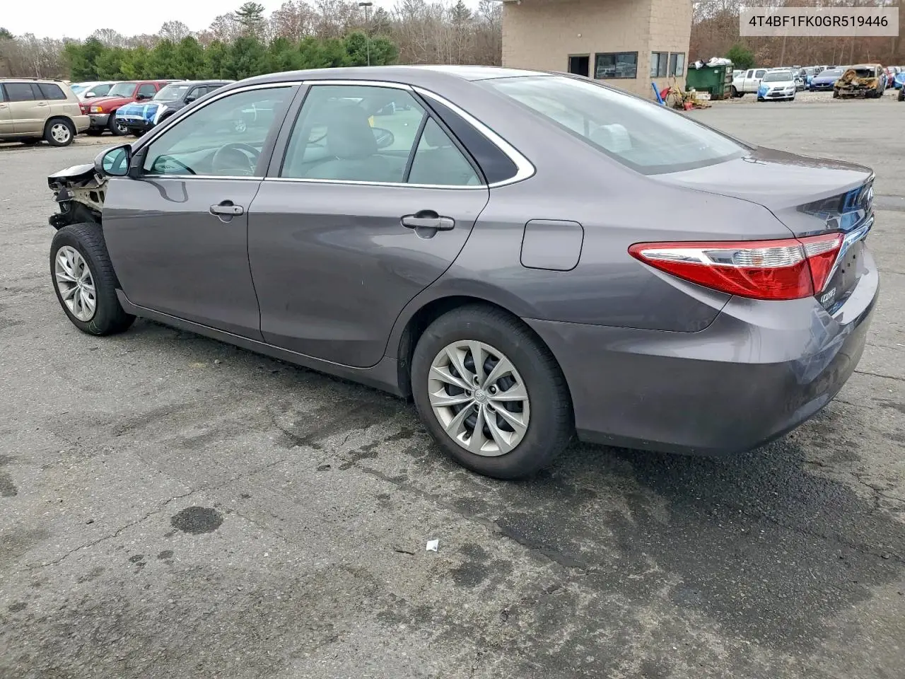 4T4BF1FK0GR519446 2016 Toyota Camry Le