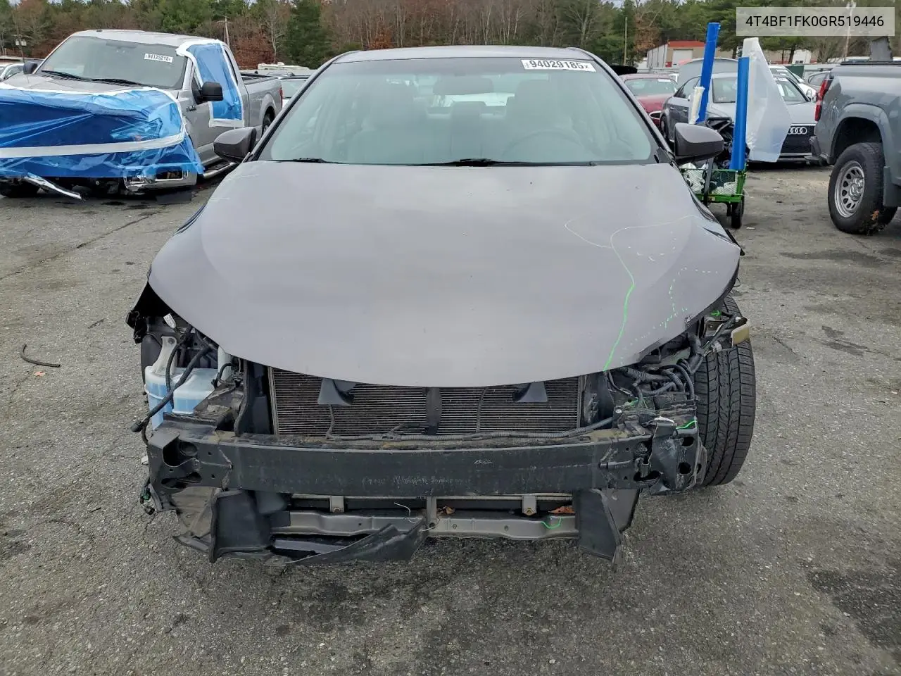 4T4BF1FK0GR519446 2016 Toyota Camry Le