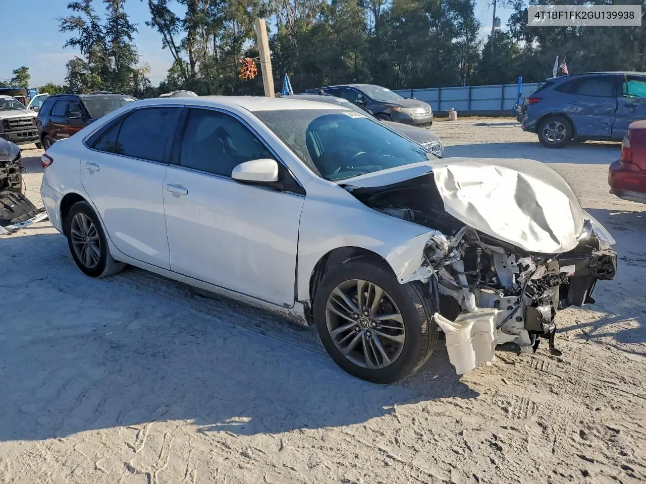 4T1BF1FK2GU139938 2016 Toyota Camry Le