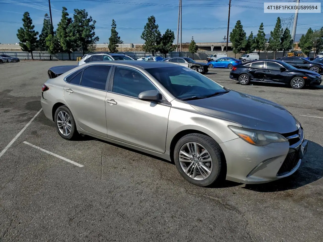 4T1BF1FKXGU589594 2016 Toyota Camry Le