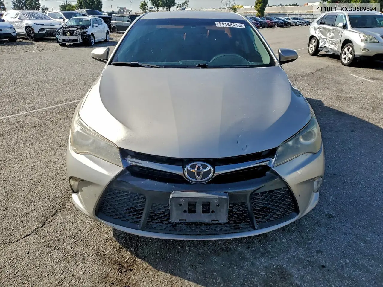 4T1BF1FKXGU589594 2016 Toyota Camry Le