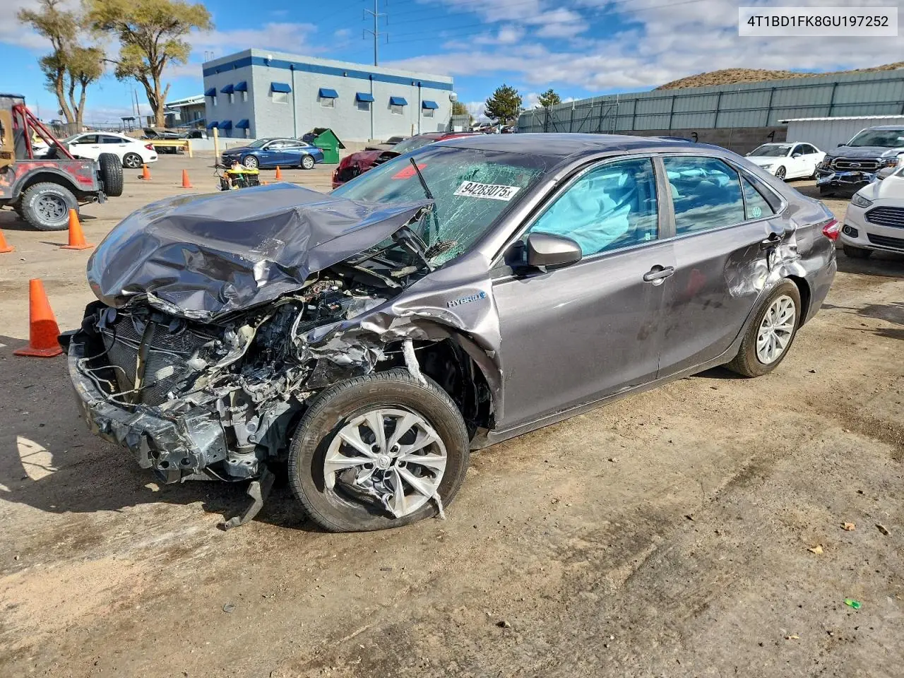 4T1BD1FK8GU197252 2016 Toyota Camry Hybrid