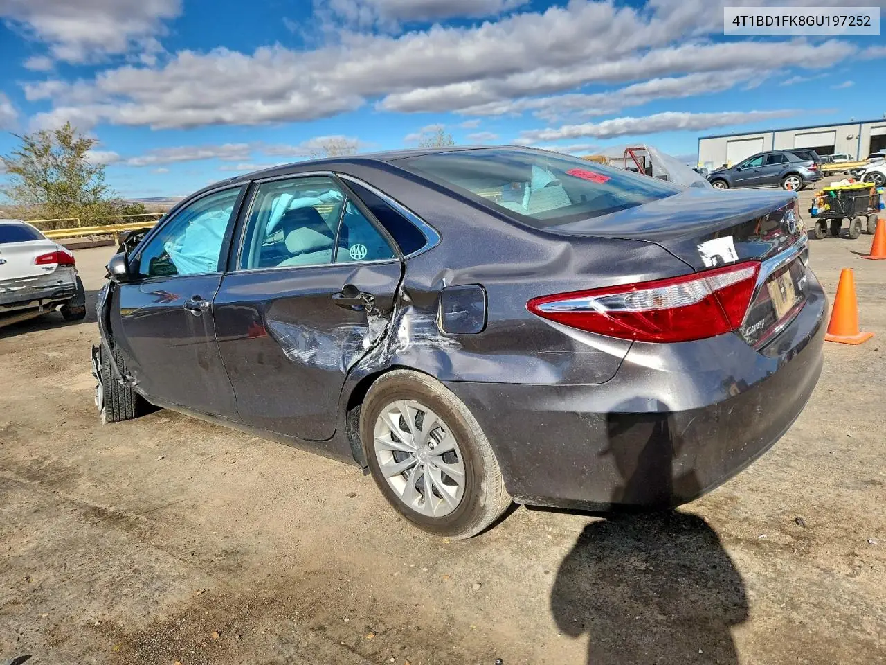 4T1BD1FK8GU197252 2016 Toyota Camry Hybrid