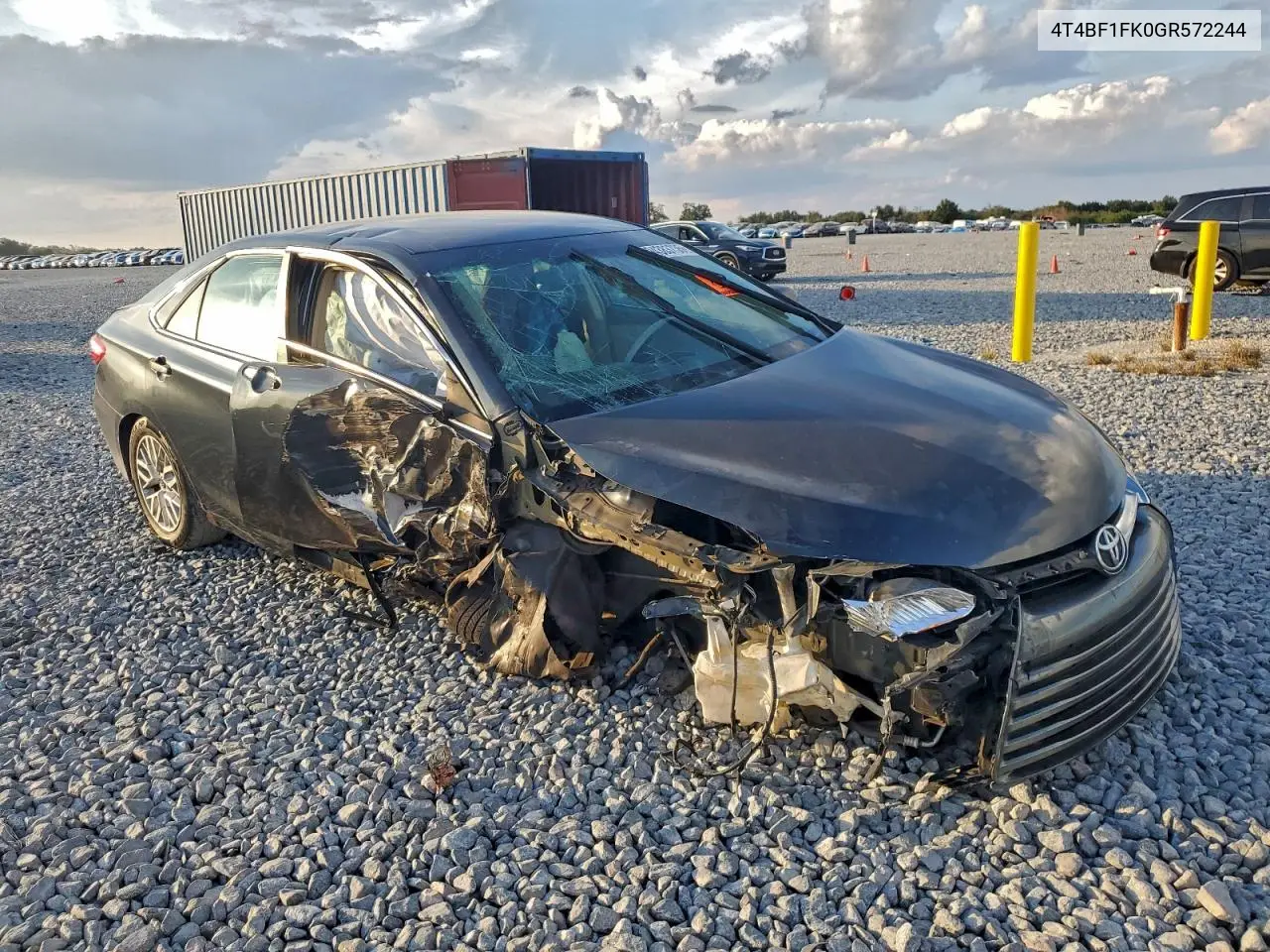 4T4BF1FK0GR572244 2016 Toyota Camry Le