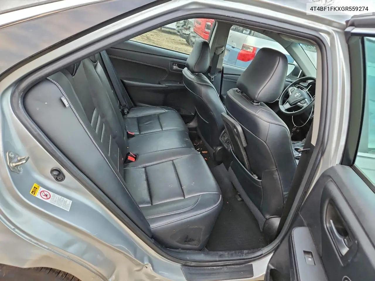 4T4BF1FKXGR559274 2016 Toyota Camry Le