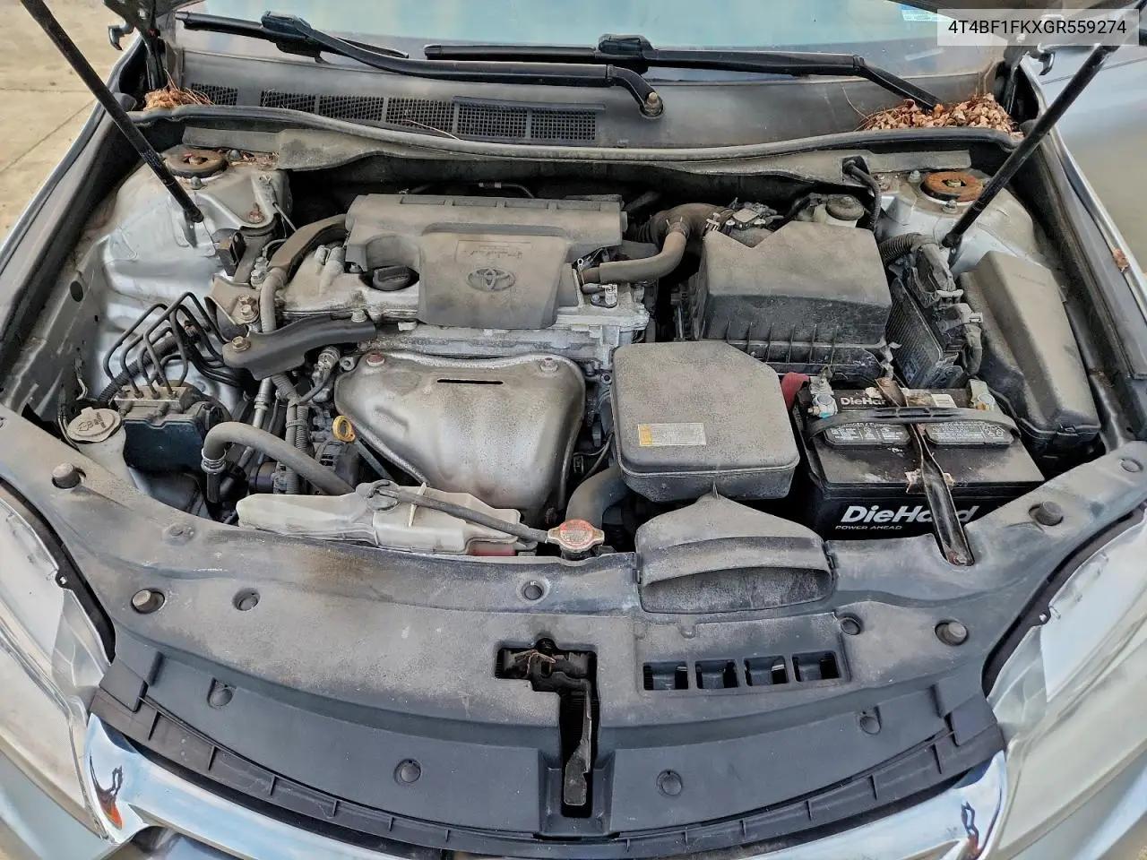 4T4BF1FKXGR559274 2016 Toyota Camry Le