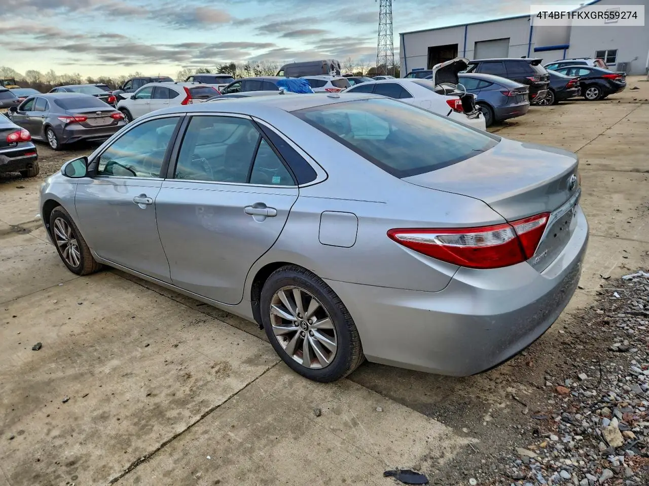 4T4BF1FKXGR559274 2016 Toyota Camry Le
