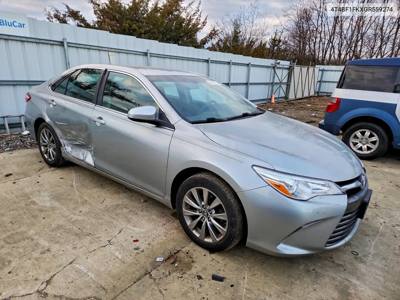 4T4BF1FKXGR559274 2016 Toyota Camry Le