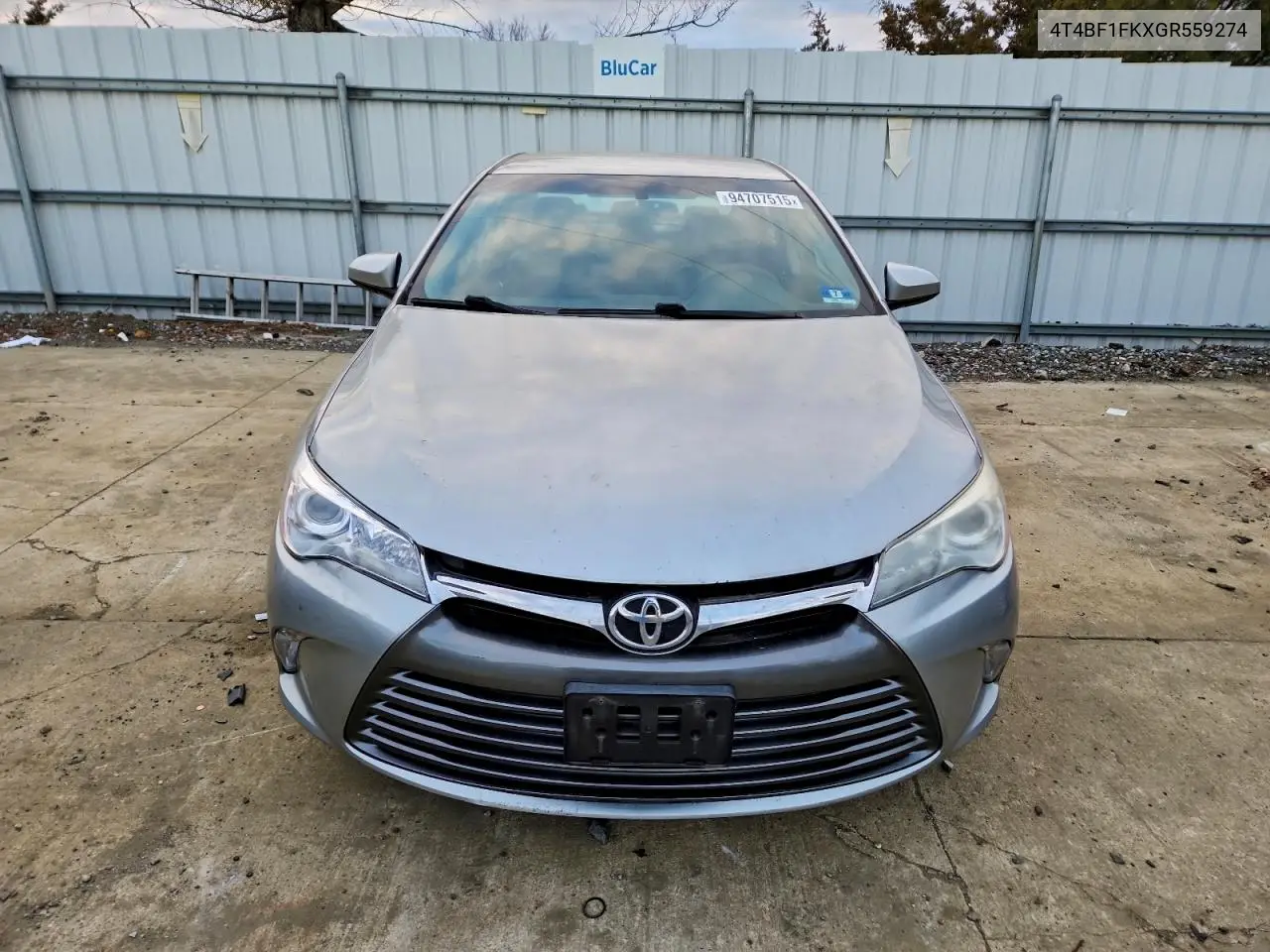 4T4BF1FKXGR559274 2016 Toyota Camry Le