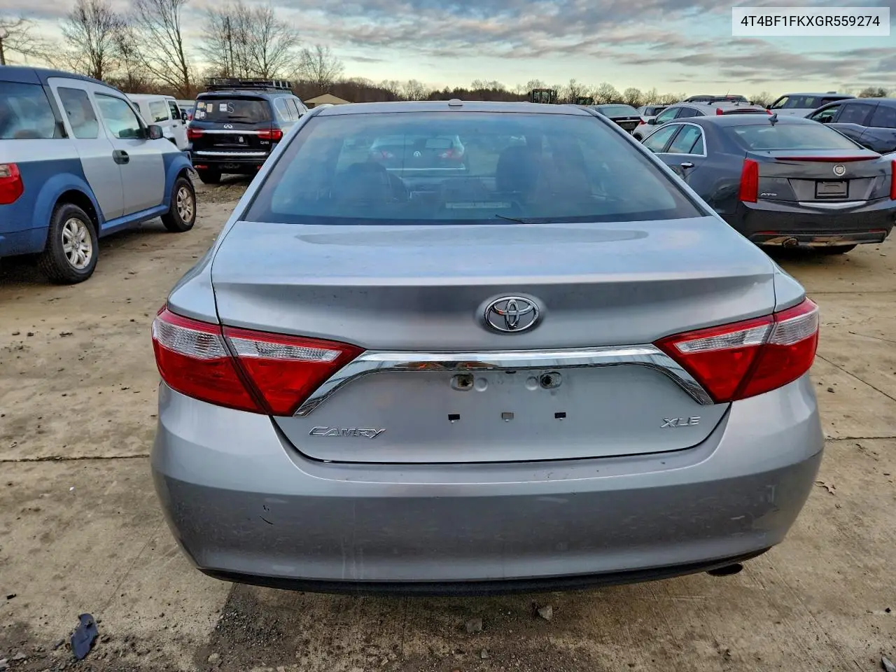 4T4BF1FKXGR559274 2016 Toyota Camry Le