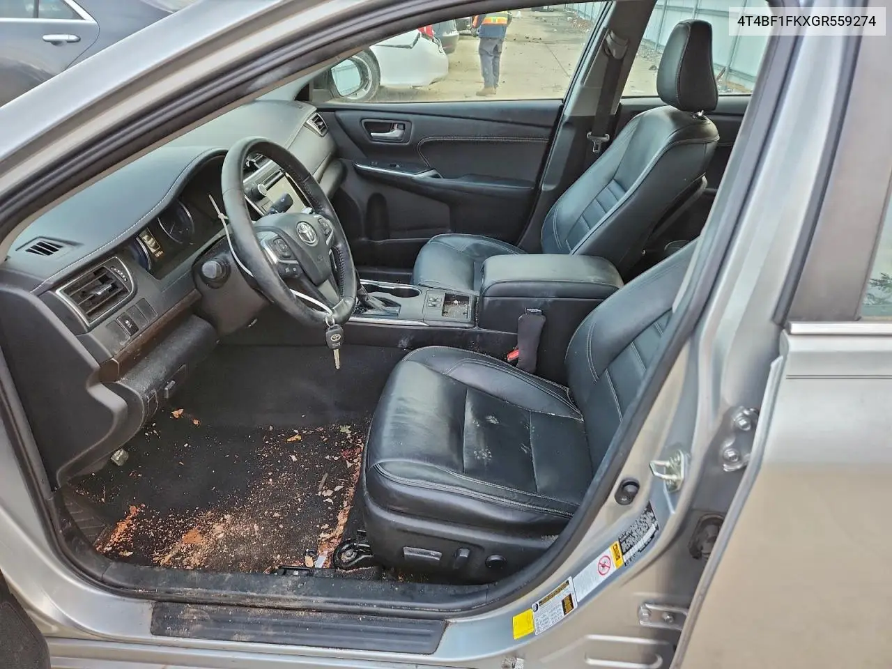 4T4BF1FKXGR559274 2016 Toyota Camry Le