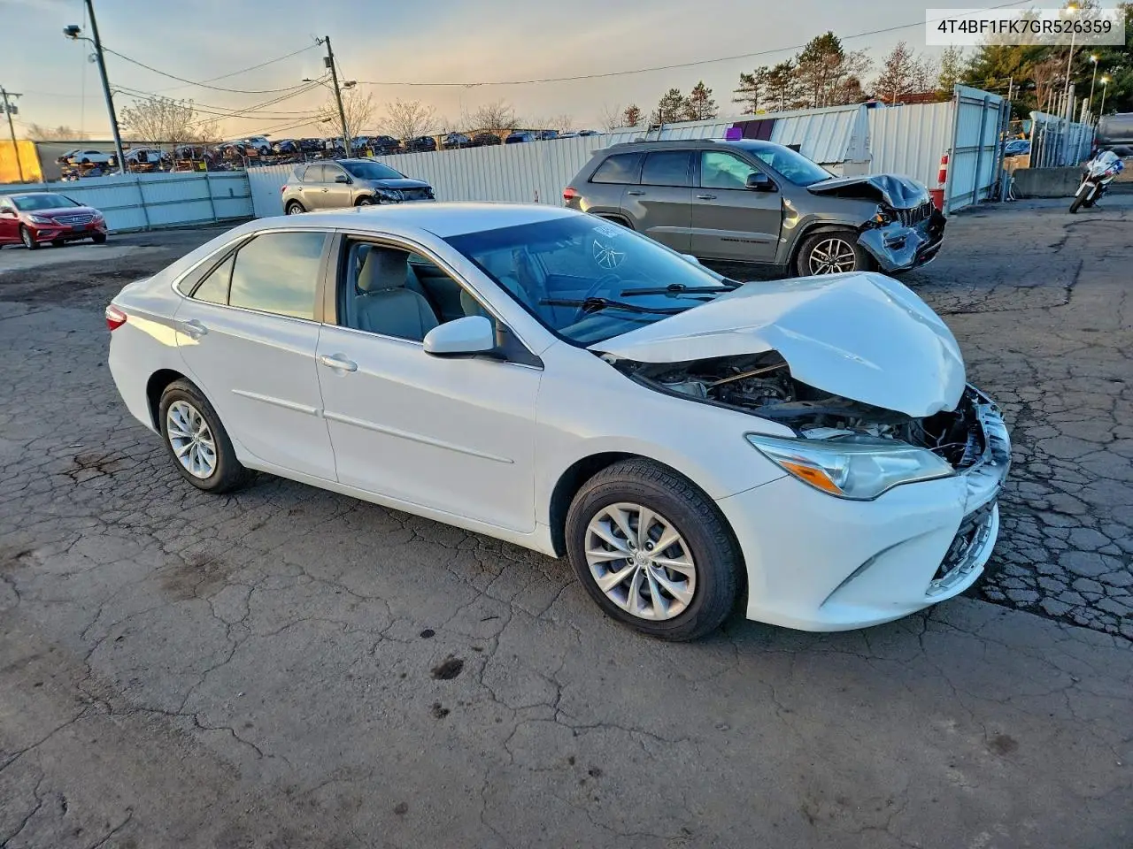 4T4BF1FK7GR526359 2016 Toyota Camry Le