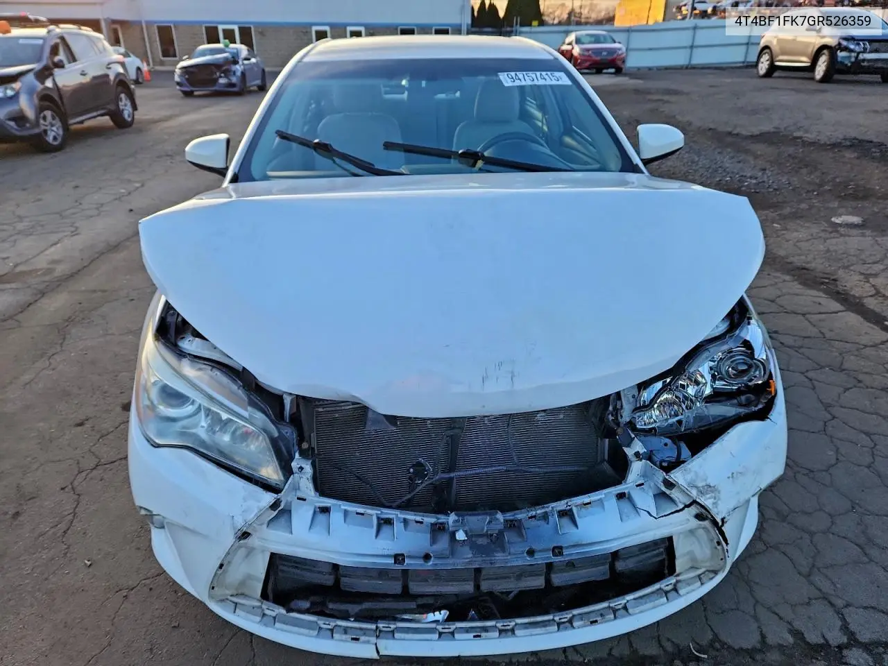 4T4BF1FK7GR526359 2016 Toyota Camry Le