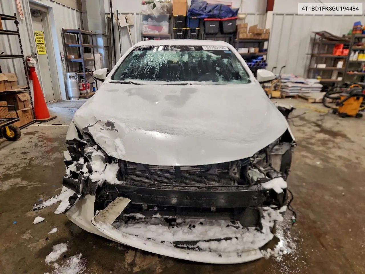 4T1BD1FK3GU194484 2016 Toyota Camry Hybrid