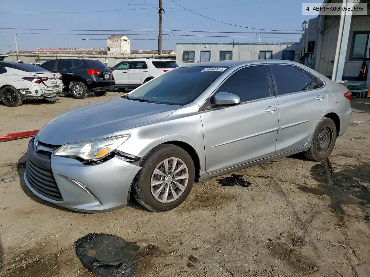 4T4BF1FK0GR550695 2016 Toyota Camry Le