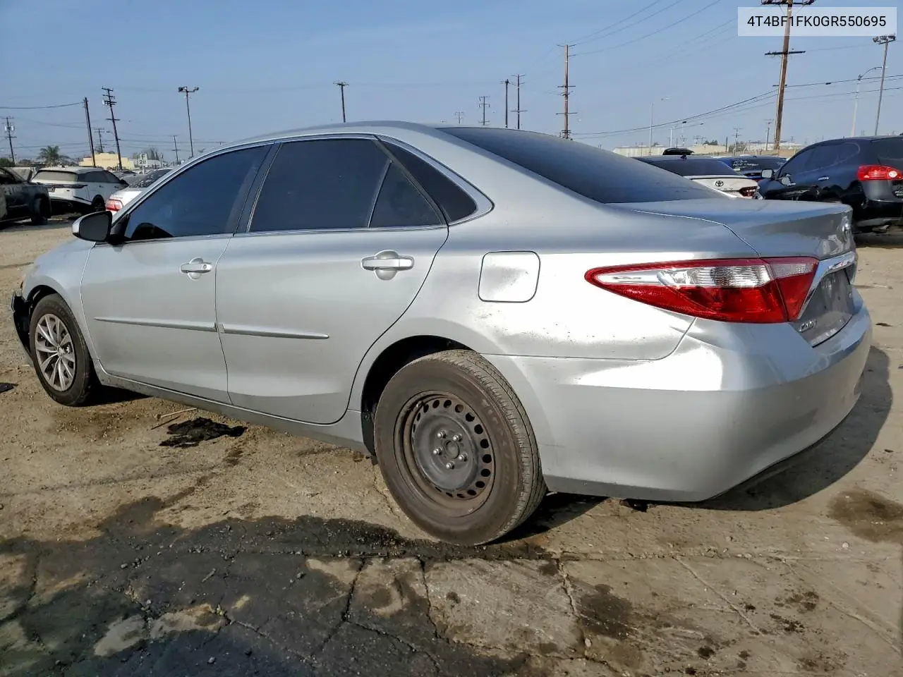 4T4BF1FK0GR550695 2016 Toyota Camry Le