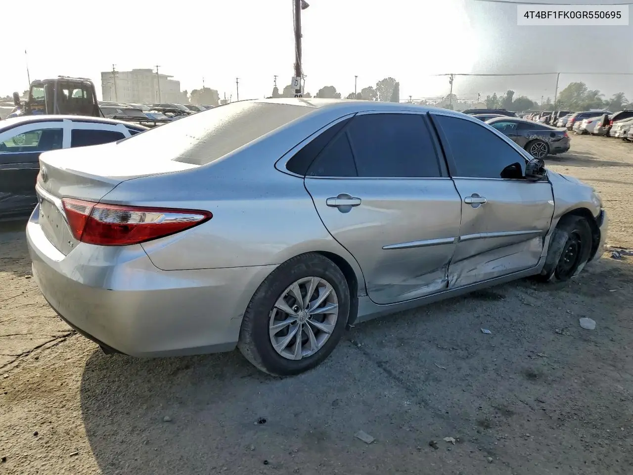 4T4BF1FK0GR550695 2016 Toyota Camry Le