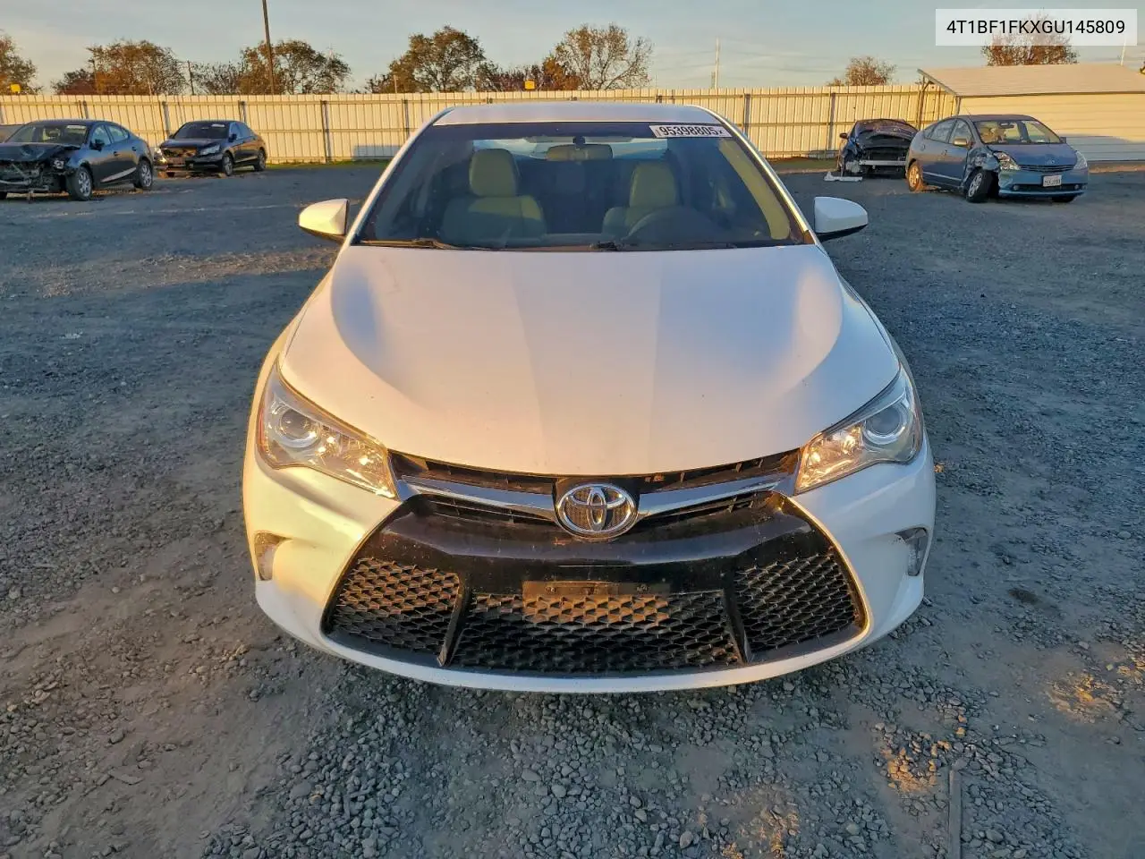 4T1BF1FKXGU145809 2016 Toyota Camry Le