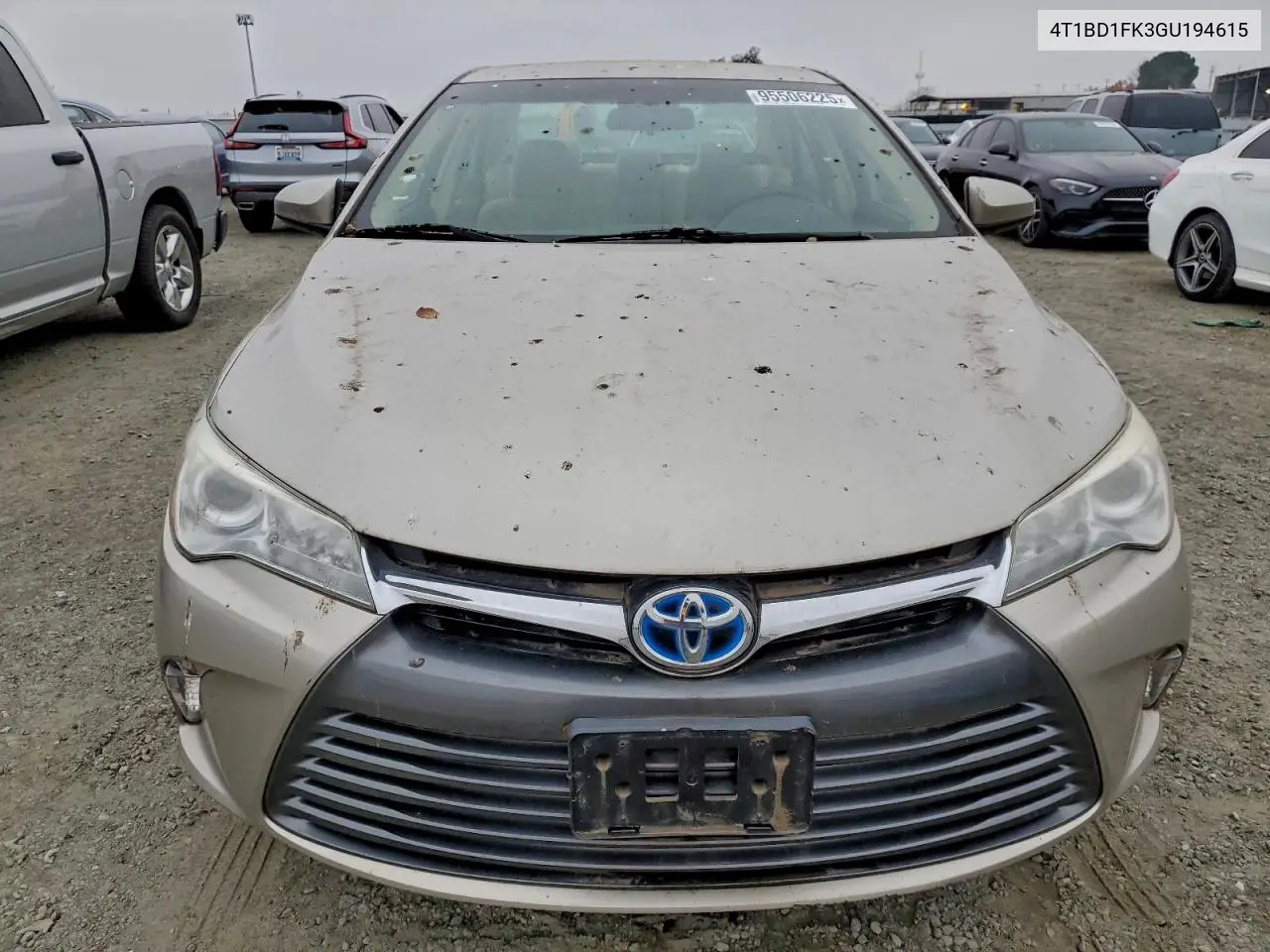4T1BD1FK3GU194615 2016 Toyota Camry Hybrid