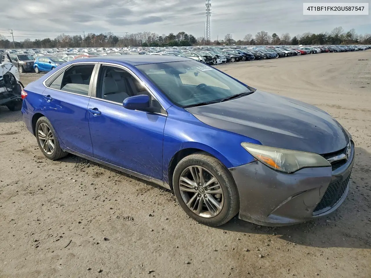 4T1BF1FK2GU587547 2016 Toyota Camry Le