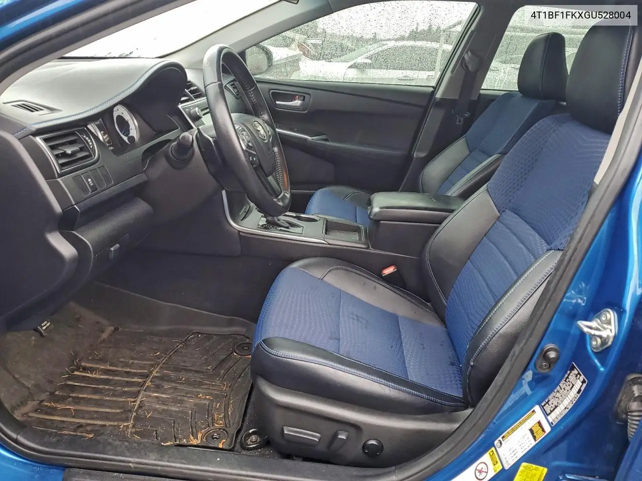 4T1BF1FKXGU528004 2016 Toyota Camry Le