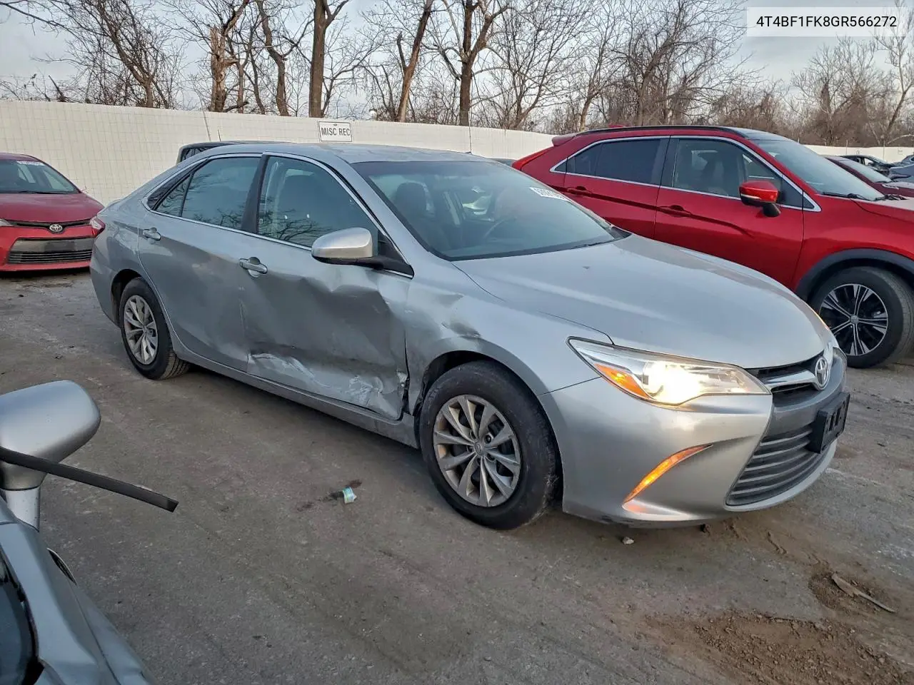 4T4BF1FK8GR566272 2016 Toyota Camry Le