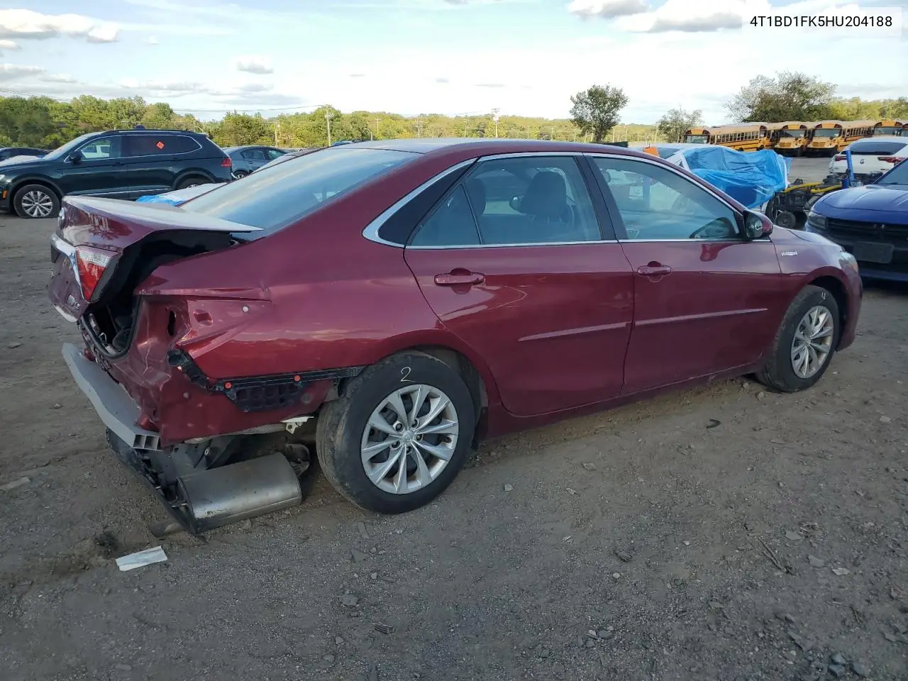 4T1BD1FK5HU204188 2017 Toyota Camry Hybrid