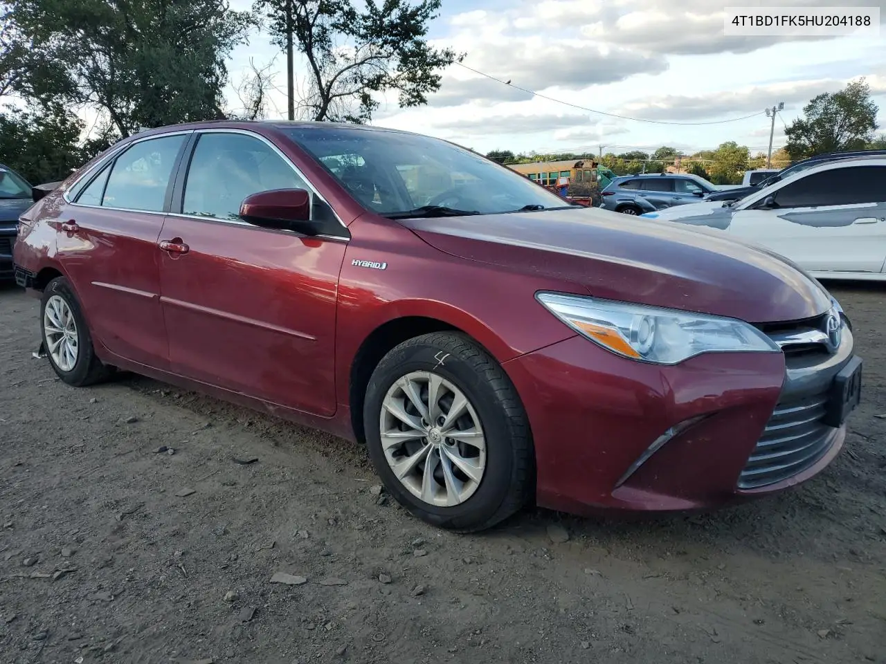 4T1BD1FK5HU204188 2017 Toyota Camry Hybrid