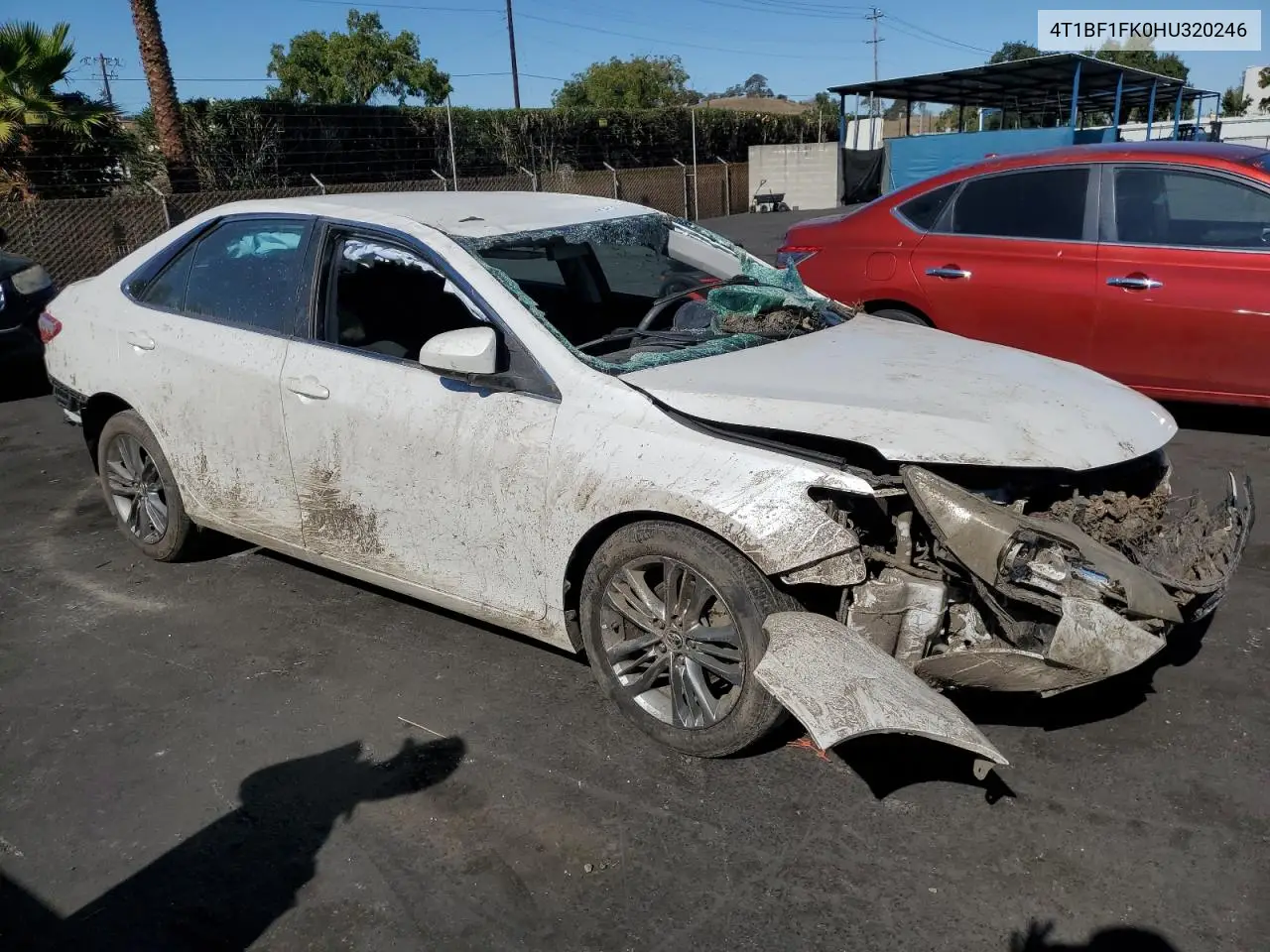 4T1BF1FK0HU320246 2017 Toyota Camry Le