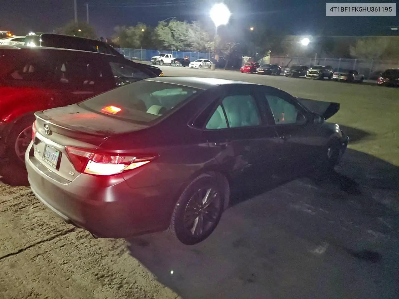 4T1BF1FK5HU361195 2017 Toyota Camry Le