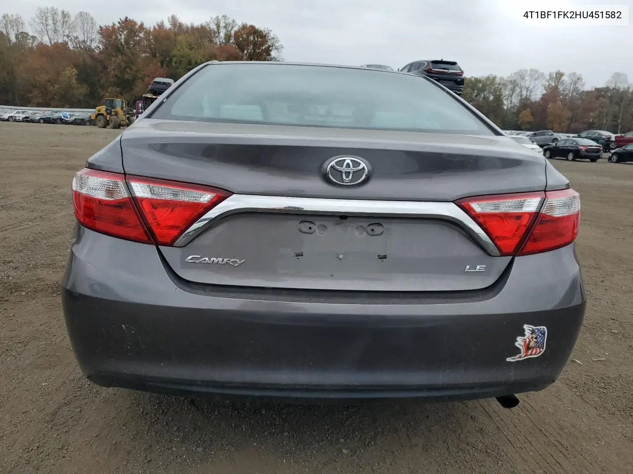 4T1BF1FK2HU451582 2017 Toyota Camry Le
